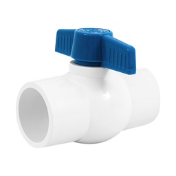 [49160] Valvula de esfera de PVC 1 1/2' para cementar, Foset