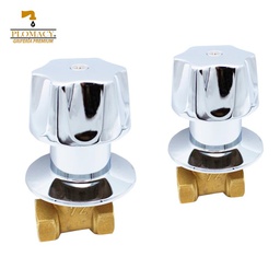 [LLEMU] Juego de Llave Empotrar Maneral Universal  Plomacy  (LLEMU)