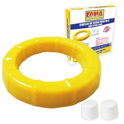 [2690] Cuello de Cera En Cajita Sin Guia y Con Cubre Pijas (2690)