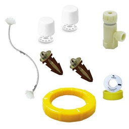 [3157] Kit De Instalacion Para W.C. Con Cuello De Cera y FamaFlex Polimax    (3157)