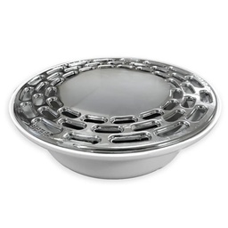 [9690] Rejilla Para Coladera Redonda Cromado #4    (9690)