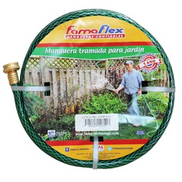 [2612] Manguera Para Jardin Tramada Armada 13mm. - 1/2" X 20Mts.   (2612)