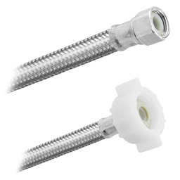 [3544] FamaFlex Premium Para Sanitario 3/8&quot; COMP X 7/8&quot; AM X 30cm.-12&quot;  (3544)
