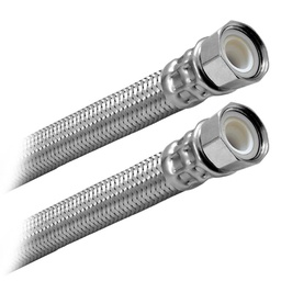 [3568] FamaFlex Premium Para Boiler Hembra 1/2&quot; FIP x 1/2&quot; FIP x 80cm.-32&quot;  (3568)