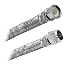 [3655] FamaFlex Premium Para Boiler Macho 1/2" FIP x 3/4" M x 40cm.-16"  (3655)