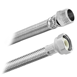 [3571] FamaFlex Premium Para Boiler Macho 3/4" FIP x 3/4" M x 40cm.-16"  (3571)