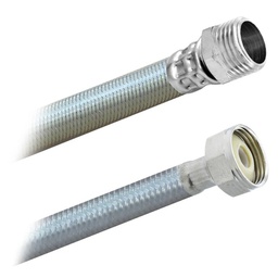 [3982] FamaFlex Poliacero Para Boiler Macho 3/4" FIP x 3/4" M x 80cm.-32"  (3982)