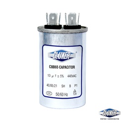 [CXC44010] 1 Capacitor De Trabajo 10mf, Dual 440-370vac, +-5%, 50/60hz