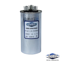 [CXC440356] 1 Capacitor De Trabajo 35/6mf, Dual 440-370vac +-5%, 50/60hz **PIEZA**