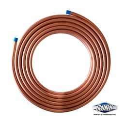 [CXTCF15-3-4] 1 Tubo Cobre Flexible 3/4 PuLG 15.24 Mts  Cluxer
