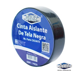 [CXCIAITE] Cinta de Aislar 1 Pulgada Tela Negra, Modelo: CXCIAITE Marca CLUXER