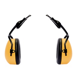 [JYR-703] OREJERA AMARILLA PARA CASCO, DIELECTRICA, ATENUACION DE 27dB.