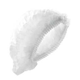 [ECO-1521M] COFIA PLISADA ECOFRIENDLY BLANCA DE 21&quot;