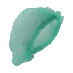 [ECO-1521MV] COFIA PLISADA ECOFRIENDLY COLOR VERDE DE 21&quot;