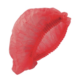 [ECO-1521MR] COFIA PLISADA ECOFRIENDLY COLOR ROJO DE 21"