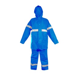 [DD-1821AZ2XGCR] TRAJE HRP AZUL RESISTENTE A CORTE, ACIDOS, HONGOS, CRISTALIZACION T-2XG CR