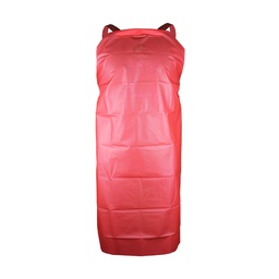 [ECO-1155RBIO] MANDIL BIODEGRADABLE BIOTOUGH ROJO