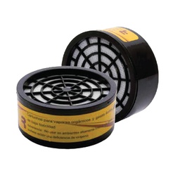 [REX-VOGA] CARTUCHO FILTRANTE PARA VAPORES ORGANICOS Y GASES ACIDOS.