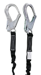 [SS-PAM2C1G1M83] AMORTIGUADOR DOBLES TUBULAR DE 1.83MTS GANCHO GRANDE  NEGRO                          