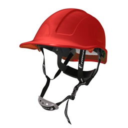 [WW-2006RK] CASCO ROJO ASSEMBLER AJUSTE DE MATRACA, REFLEJANTE, BARBOQUEJO Y AISLANTE TERM