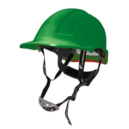 [WW-2006VK] CASCO VERDE ASSEMBLER AJUSTE DE MATRACA, REFLEJANTE, BARBOQUEJO Y AISLANTE TERM