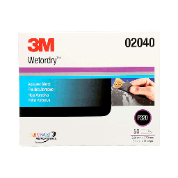 [60455067789] Lija 3M Imper.9x11”# 320 02040