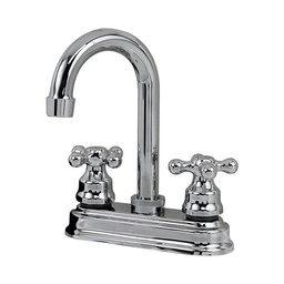 [24CRB] MEZCLADORA BAR 4" CUB.LATON C.CERAM.M/CRUCETA