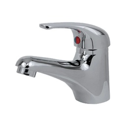 [24MCS] MEZCLADORA MONOMANDO P/LAVABO CROMADA SIN CUBIERTA