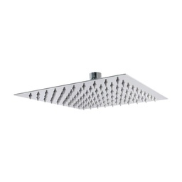 [44DCB] REGADERA DELGADA CUAD.8X8&quot; AC.INOX.AC.CROMO