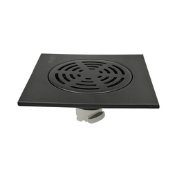 [46AIN] RESUMIDERO AC.INOX 304 ACA.NEGRO 150X150MM C/SIST ANTICUCARA