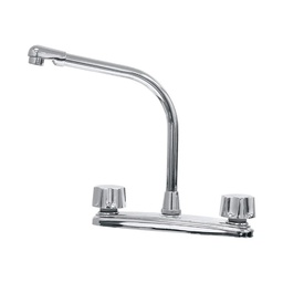 [8IG] MEZCLADORA FREGADERO AL PISO CUELLO COBRA