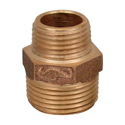 [97NR] CONEXION REDUCIDA EN BRONCE 3/4" X 1/2" ROSCA EXT.NPT