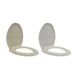 [ASI05] ASIENTO PARA SANITARIO OVALADO COLOR BLANCO