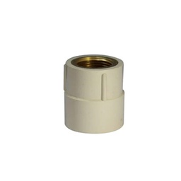 [C09 25] COPLE HEMBRA C/ROSCA DE COBRE 25MM CPVC