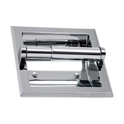 [JE107] PAPELERA EMPOTRAR CROMADA