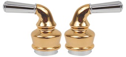 [MPO] JUEGO MAN.PEQUIN ORO-CROMO ESTRIA "H"