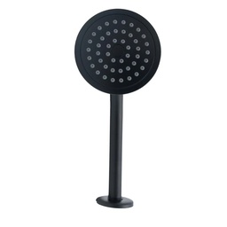 [435N] REGADERA REDONDA DE 9.2 CM 0 AC.NEGRO