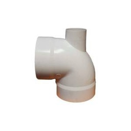 [BE-CEM-022] CODO 4 X 90 SALIDA TRASERA PVC