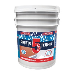 [1319] PRESTO TERMIC TERRACOTA CUBETA 19 LT