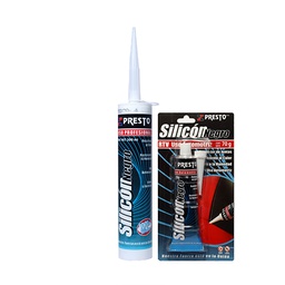 [4330] SILICON PRESTO 100% NEGRO CARTUCHO 300 ML