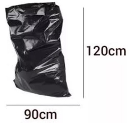 [BOBANERO90] BOLSA BASURA 90 X 120 KG NEGRO