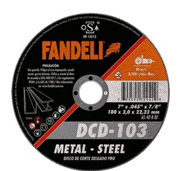 [72942 DCD-103] DISCO FNDL.PRO CTE.MTL.  7”   DELG