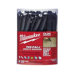 [48-22-3100] MARCADOR INKZALL FINO NEGRO