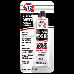 [700-DD] FORMA JUNTEX NEGRO  80ML.BLIS.