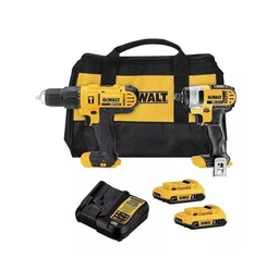 [DCK287E2-B3] COMBO DW ROTOM.1/2+ATORN.IMP. 20V MAX