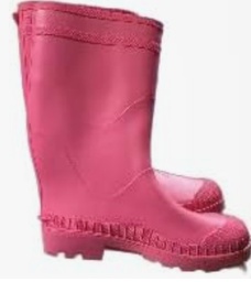 [TC3406] BOTA P/LLUVIA No. 23 ROSA