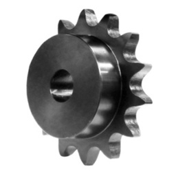 [A-19972] CATARINA 40B13 X 3/4"  C/CUÑERO Y OPRESOR, NEGRA, DIENTE ENDURECIDO