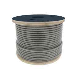 [B-545] CABLE DE ACERO ALMA DE ACERO IWRC 19X7 1/2&quot; ROLLO 500M