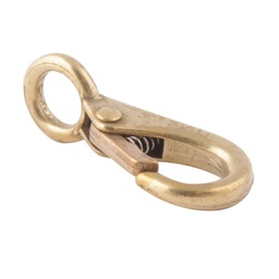 [C-00886] BANDOLA C/GANCHO LATON  OJO FIJO 3/8" (PRECIO X PIEZA - EMPAQUE GRANEL)