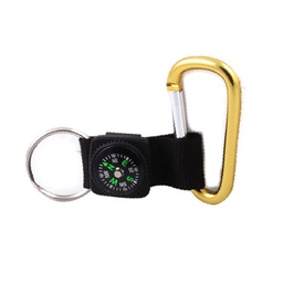 [C-00935] GANCHO RAPIDO DE ALUMINIO C/BRUJULA TIPO &quot;D&quot; 6.2MM X 67MM (PRECIO X PIEZA - EMPAQUE C/2 PZAS)